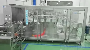 Envasadora de bolsas prefabricadas para polvo