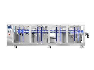 Envasadora de bolsas prefabricadas (llenado con 2 boquillas)