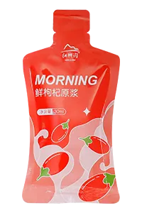 Envasadora de bolsas prefabricadas, llenado con 4 boquillas