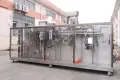 Envasadora horizontal de bolsas planas, llenado con 2 boquillas
