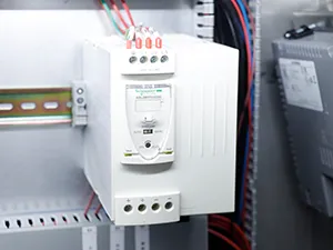 Envasadora de bolsas stand up en rollo por servo motor, llenado con 4 boquillas