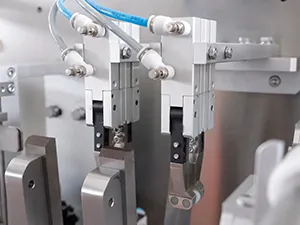 Envasadora horizontal de bolsas con boquilla, llenado con 1 boquilla