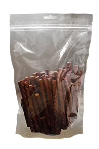 Envasadora horizontal de bolsas stand up, llenado con 1 boquilla