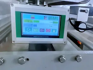 Envasadora horizontal de bolsas stand up, llenado con 1 boquilla