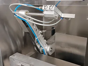 Envasadora de bolsas prefabricadas por servo motor, llenado con 1 boquilla