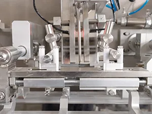 Envasadora de bolsas prefabricadas por servo motor, llenado con 1 boquilla